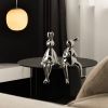 Halloween Ornament 2022,New Creative Light Luxury Rabbit Decoration Wine Cabinet Porch Office Study Simple Decoration