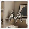 Halloween Ornament 2022,New Creative Light Luxury Rabbit Decoration Wine Cabinet Porch Office Study Simple Decoration