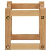 Wine Rack for 6 Bottles 14.6"x8.3"x8.3" Solid Oak Wood
