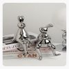 Halloween Ornament 2022,New Creative Light Luxury Rabbit Decoration Wine Cabinet Porch Office Study Simple Decoration