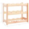 Wine Rack for 12 Bottles Pinewood