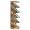 Wine Rack for 5 Bottles Solid Reclaimed Wood