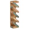 Wine Rack for 5 Bottles Solid Reclaimed Wood