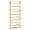 Wine Rack for 77 Bottles Pinewood