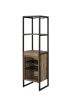 Narik Wine Rack; Weathered Oak YF
