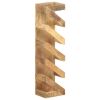 Wine Rack for 5 Bottles Solid Mango Wood